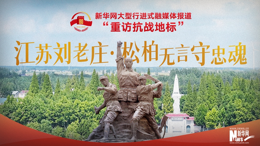 重訪(fǎng)抗戰地標丨江蘇劉老莊·松柏無(wú)言守忠魂