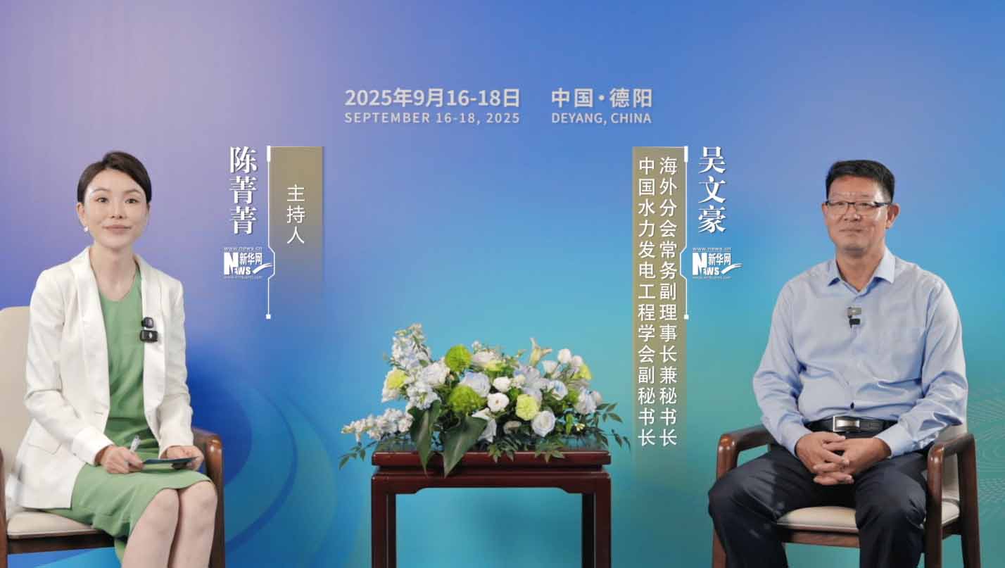 吳文豪：以水電為代表的中國清潔能源裝備已經(jīng)領(lǐng)跑世界