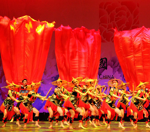 四海同春藝術(shù)團元宵佳節獻藝韓國