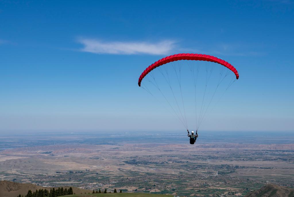 體育地理丨滑翔，瞰大美新疆