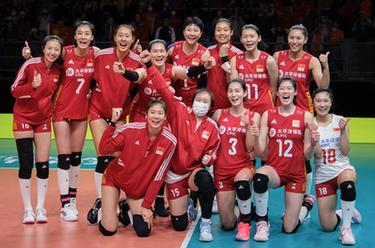 女排世錦賽:中國勝阿根廷