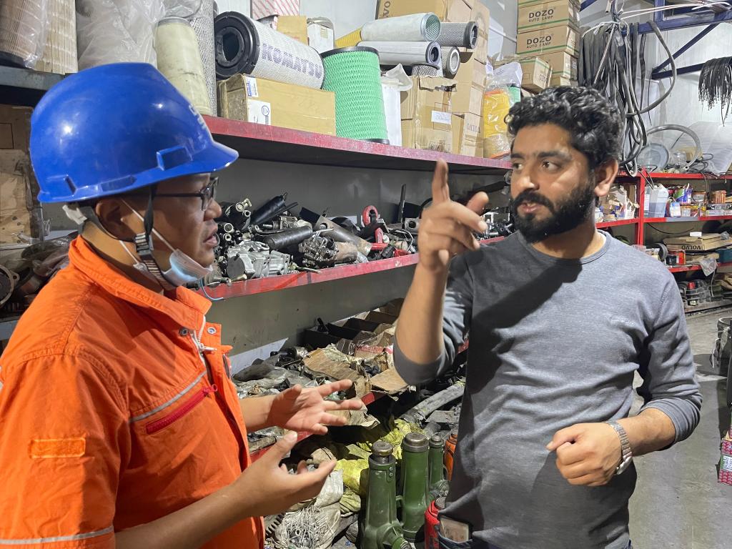 通訊：把對祖國的祝?；癁楣ぷ鲃?dòng)力&mdash;&mdash;記堅守在巴基斯坦蘇吉吉納里水電站工地的中國建設者