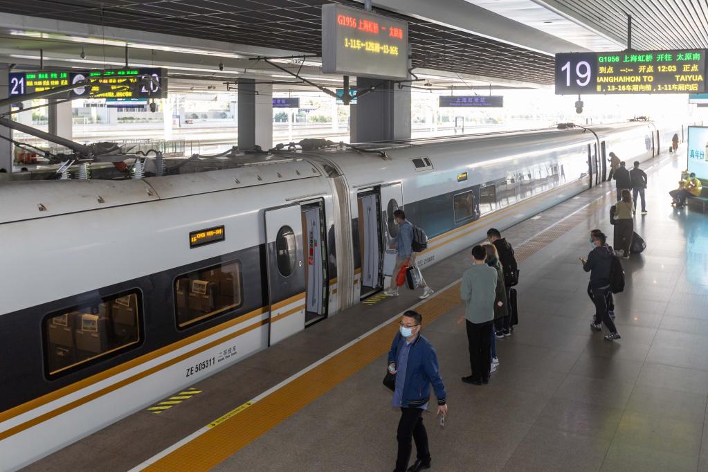 全國鐵路10月11日起實(shí)行第四季度列車(chē)運行圖