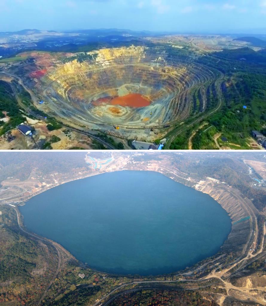 安徽馬鞍山：老礦區的生態(tài)蝶變