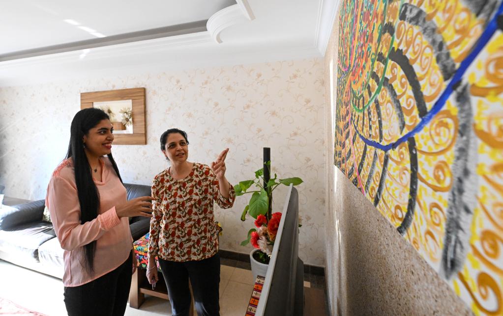 印度女孩畫(huà)筆下的中國情