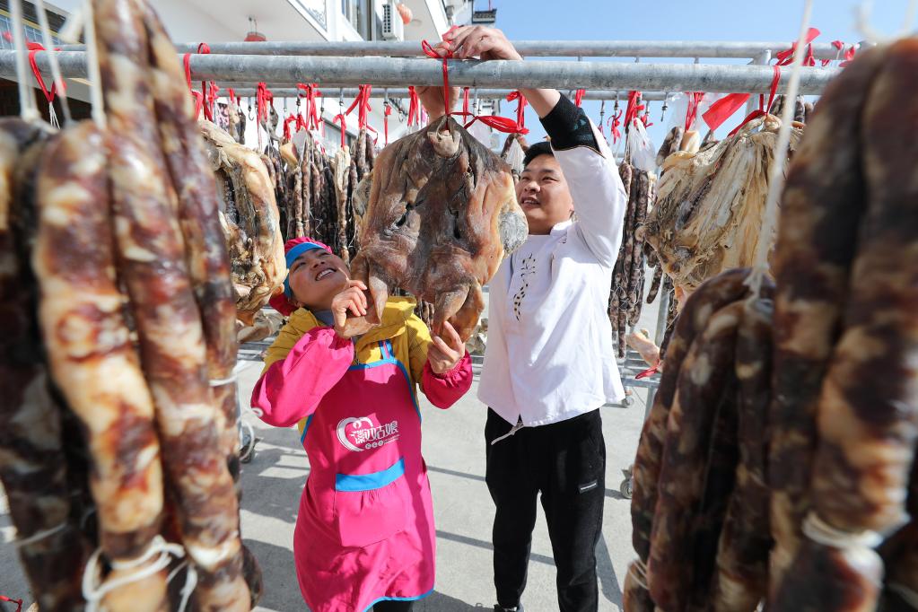 冬至時(shí)節晾制忙