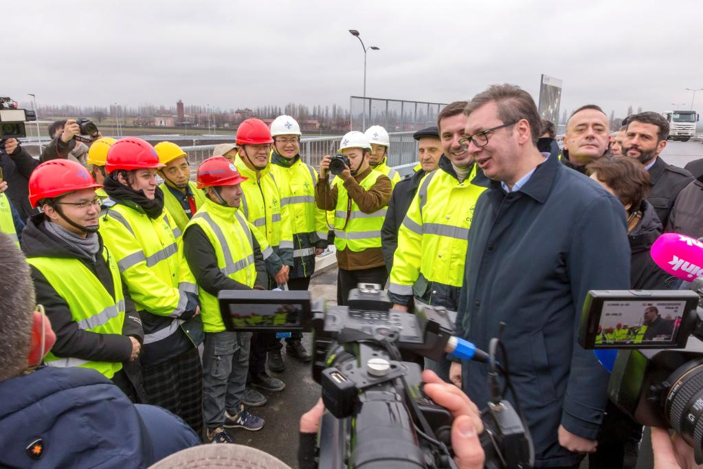 塞爾維亞總統高度評價(jià)中企承建項目期待更多合作