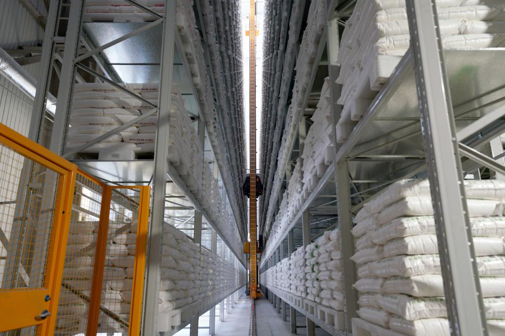 河北柏鄉:面粉加工企業(yè)生產(chǎn)忙