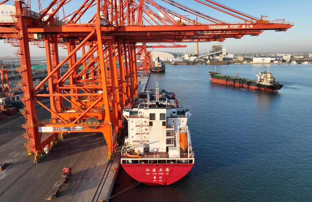 河北唐山港2022年貨物吞吐量同比增長(cháng)6.43%