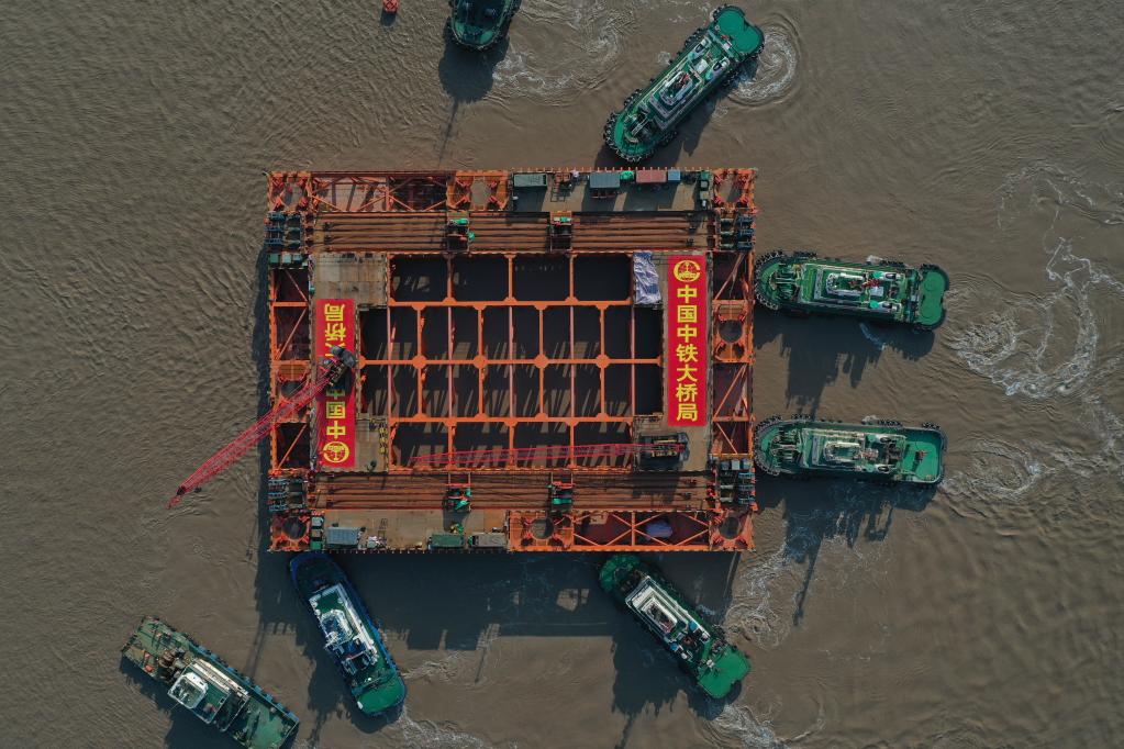 新華全媒+丨西堠門(mén)公鐵兩用大橋建設取得階段性進(jìn)展