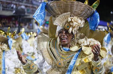巴西里約熱內盧:狂歡節游行