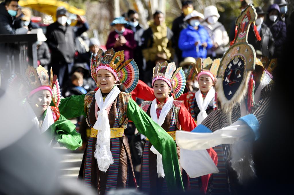 拉薩:藏戲演出添年味