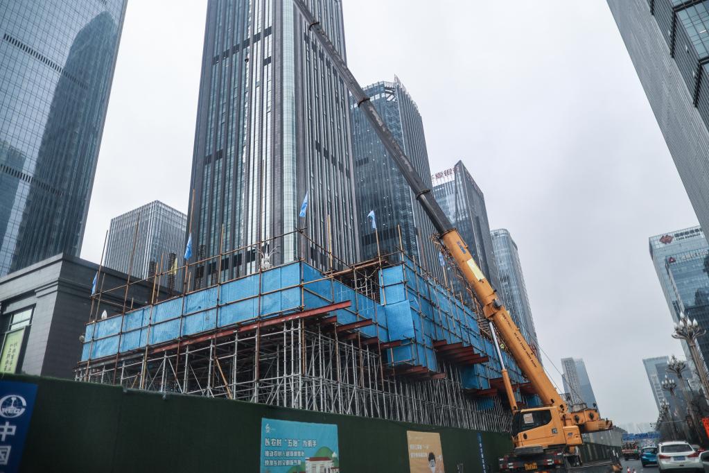 貴陽(yáng)市有軌電車(chē)T2線(xiàn)一期主體結構施工進(jìn)入尾聲