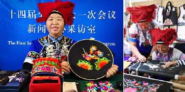 兩會(huì )&middot;影像鏈接｜全國人大代表王陸芬：&ldquo;繡&rdquo;出更加幸福美滿(mǎn)的生活