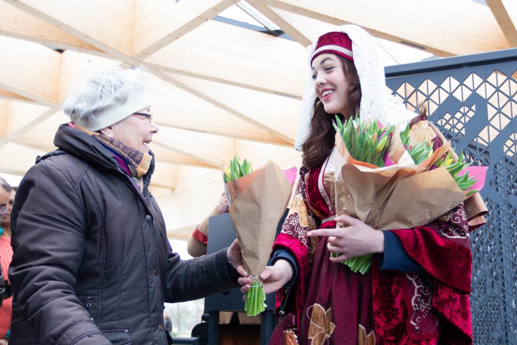 荷蘭庫肯霍夫公園對游客開(kāi)放