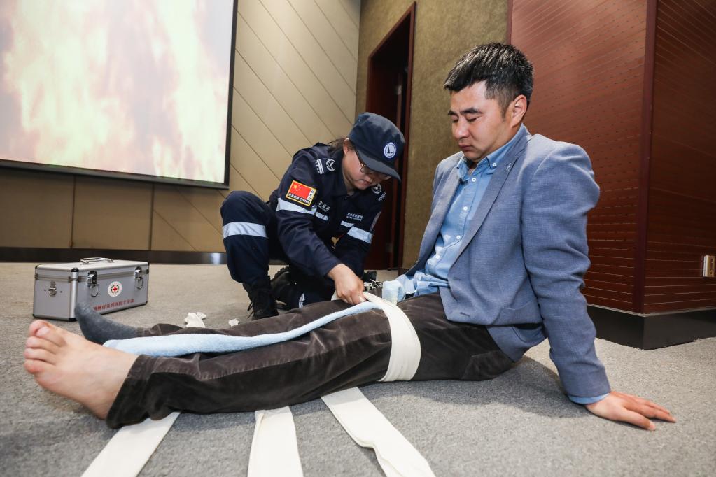 浙江湖州啟動(dòng)急救技能培訓入企“十百千萬(wàn)”行動(dòng)