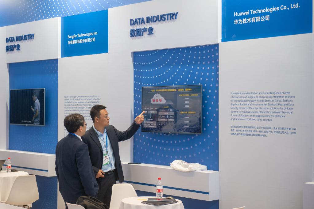 走進(jìn)聯(lián)合國世界數據論壇展覽