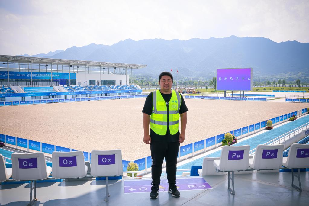 新華全媒+丨馬術(shù)&mdash;&mdash;亞運馬術(shù)館的保障&ldquo;管家&rdquo;