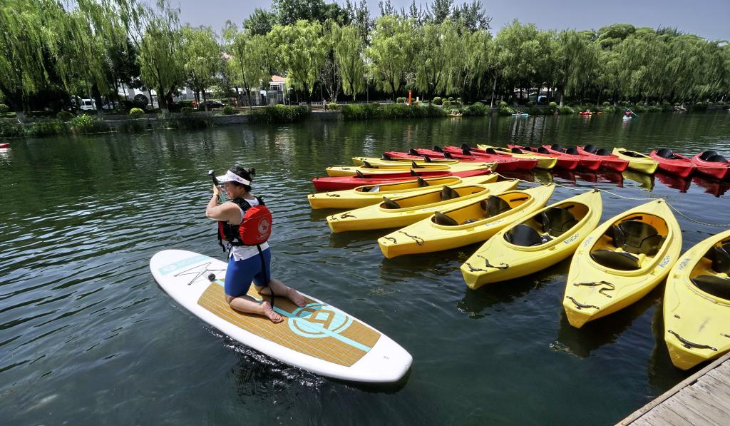 北京：亮馬河變身&ldquo;親民河&rdquo;