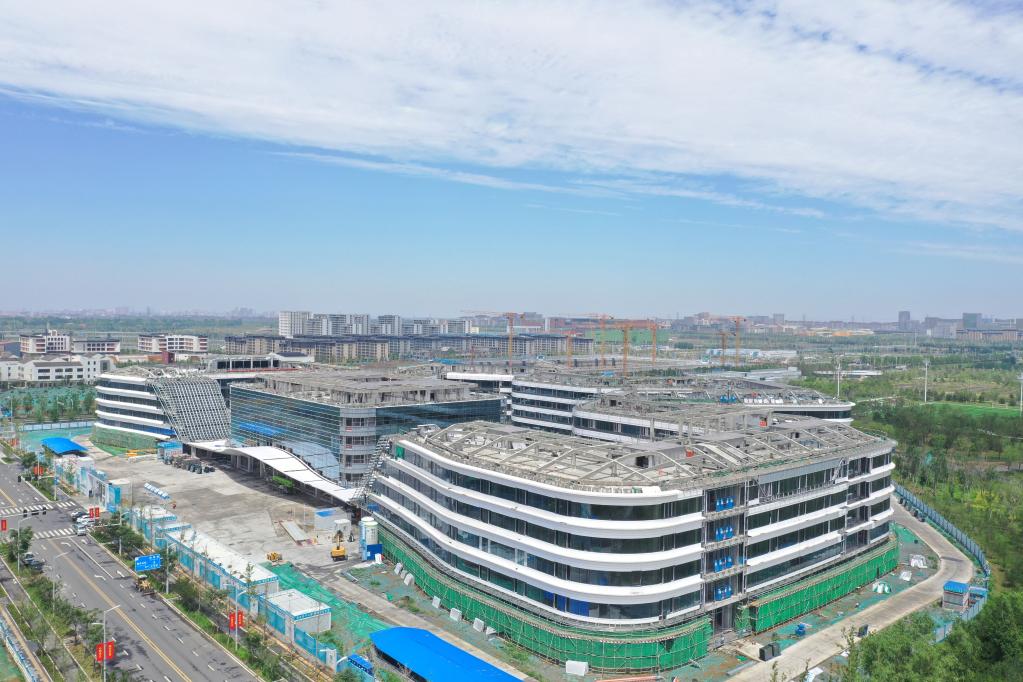 新華全媒+｜天空之眼瞰祖國&mdash;&mdash;雄安新區啟動(dòng)區標志性工程巡禮