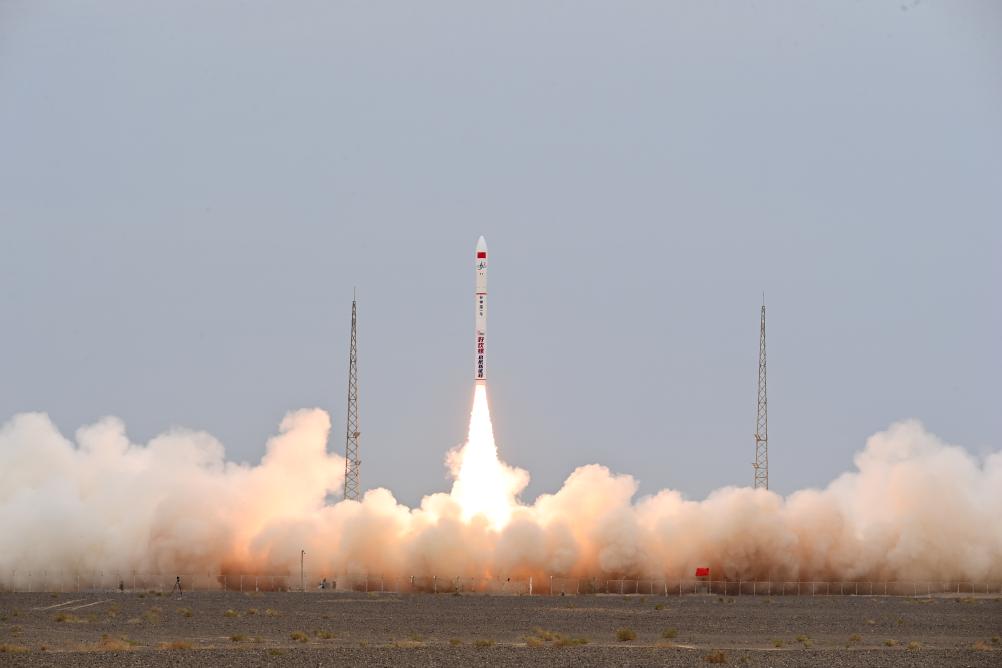 新華全媒+丨一箭七星！谷神星一號遙七運載火箭發(fā)射成功