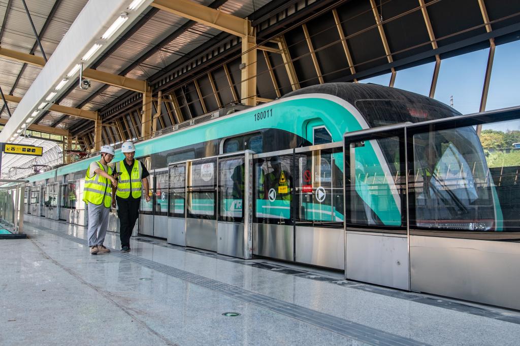 重慶軌道交通18號線(xiàn)進(jìn)入不載客試運行階段