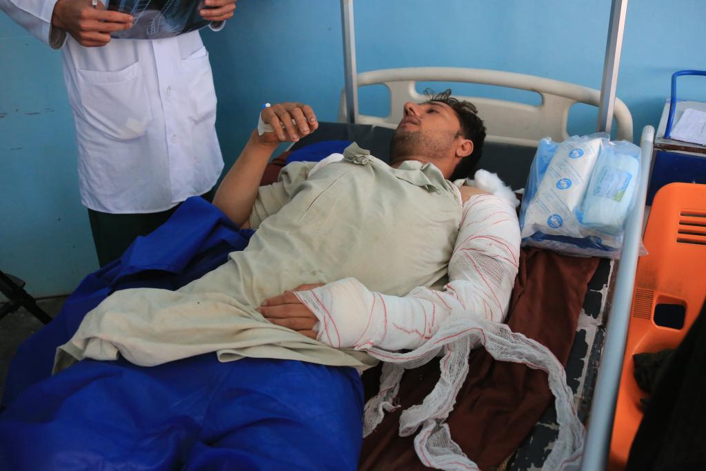 探訪(fǎng)阿富汗震區醫院