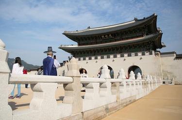 韓國光化門(mén)重拾舊貌對外開(kāi)放