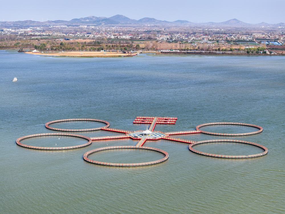 江蘇連云港：石梁河水庫繪&ldquo;幸福河湖&rdquo;新畫(huà)卷