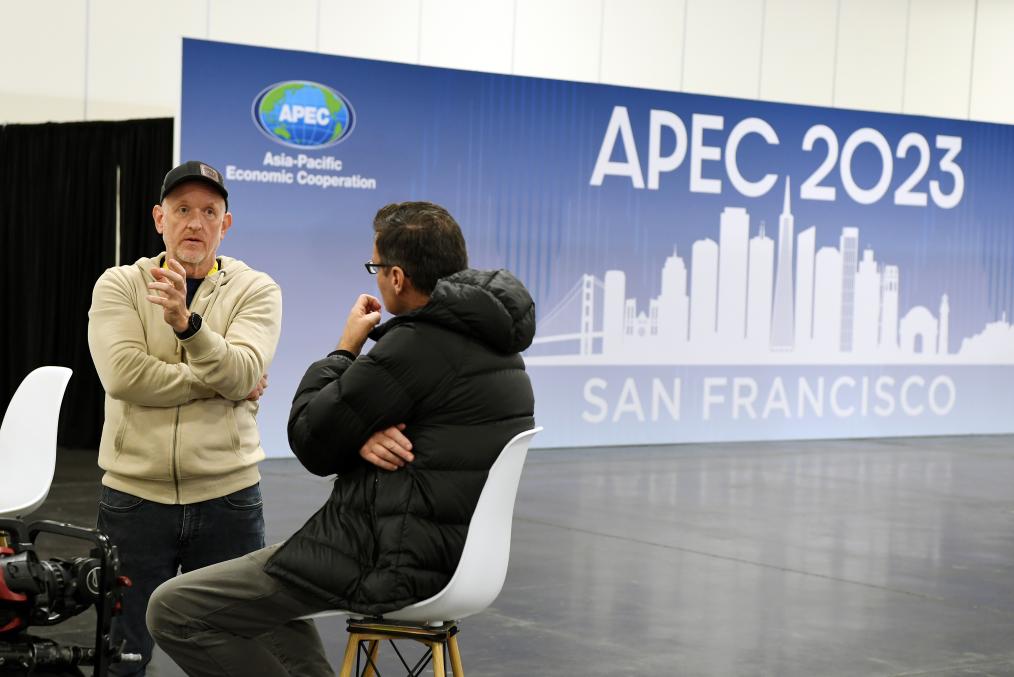 走進(jìn)2023年亞太經(jīng)合組織會(huì )議國際媒體中心