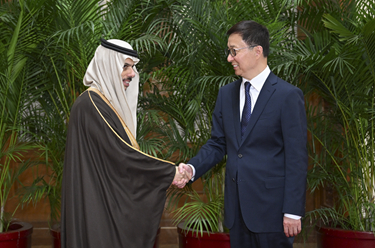 韓正集體會(huì )見(jiàn)阿拉伯、伊斯蘭國家外長(cháng)聯(lián)合代表團