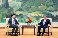 李強會(huì )見(jiàn)新加坡副總理兼財政部長(cháng)黃循財