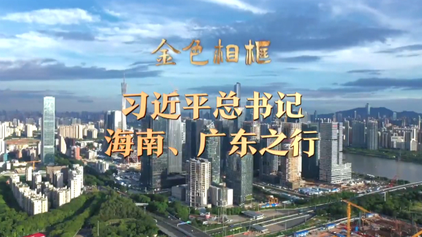 金色相框丨習近平總書(shū)記海南、廣東之行
