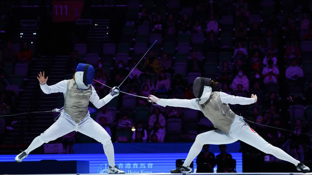 全運會(huì )丨擊劍——女子花劍團體金牌賽：福建隊奪冠