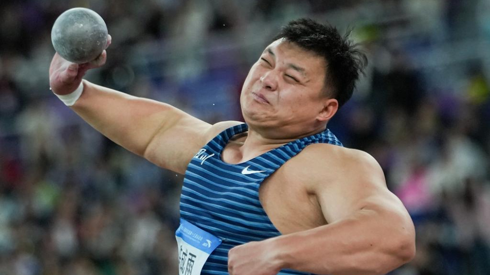 全運會(huì )｜田徑——男子鉛球決賽：陳成雨奪冠