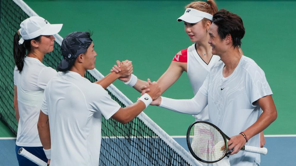 成都大運會(huì )｜網(wǎng)球&mdash;&mdash;混合雙打決賽賽況