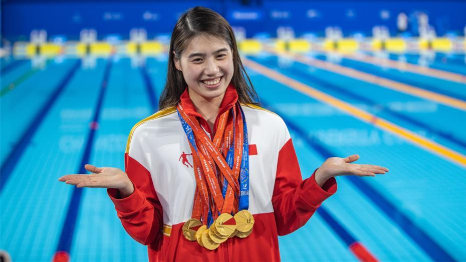 成都大運會(huì ) | 游泳&mdash;&mdash;張雨霏收獲九枚金牌