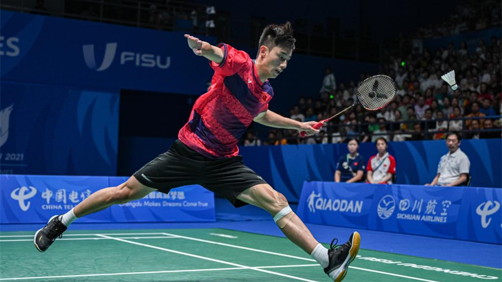 成都大運會(huì )｜羽毛球&mdash;&mdash;王正行獲男單冠軍