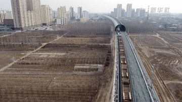 津興鐵路正線(xiàn)鋪軌近尾聲 年內全線(xiàn)通車(chē)