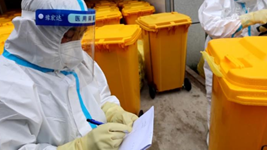 山西太原：日產(chǎn)日清 看疫情下醫療廢物如何處理