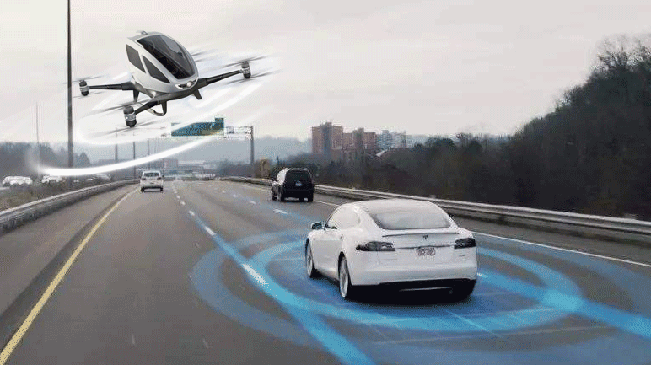 無(wú)人機無(wú)人車(chē) 你敢坐嗎？