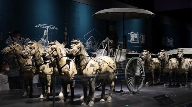 &ldquo;穿越秦漢&rdquo;探館Vlog | 出行儀仗金銀配飾重達14公斤？