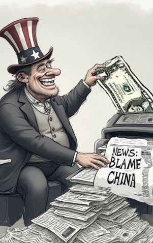 AI漫畫(huà)：誰(shuí)在撒錢(qián)抹黑中國？
