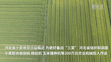 河北200萬(wàn)臺農業(yè)機械備戰&ldquo;三夏&rdquo;