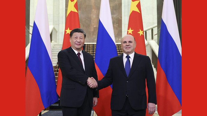 習近平會(huì )見(jiàn)俄羅斯總理米舒斯京